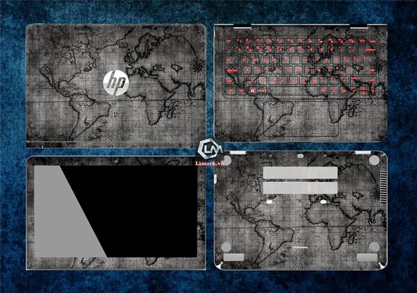 Ảnh đại diện sản phẩm Skin laptop bản đồ